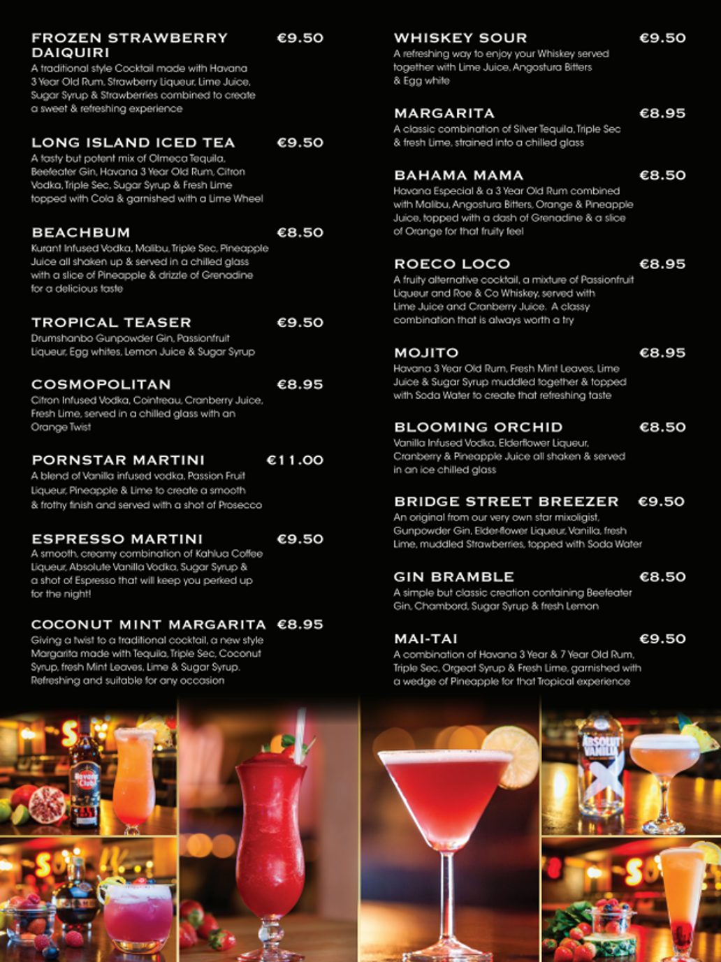 Cocktails Galway - Seven Bar & Restaurant